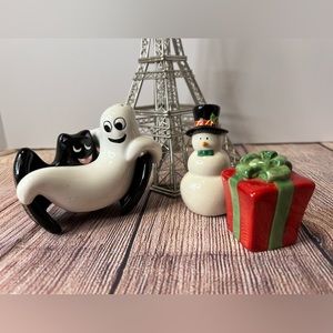 ADORABLE SALT AND PEPPER SHAKERS